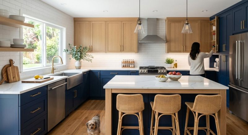 Cabinets Installation project example